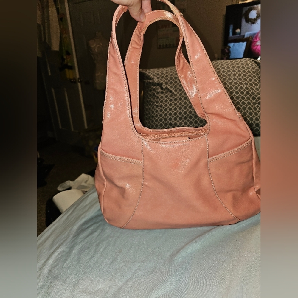 Nine west coral purse - Picture 3 of 7
